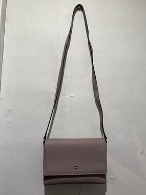 kate spade Dusty Mauve Crossbody Bag with Gold Accent